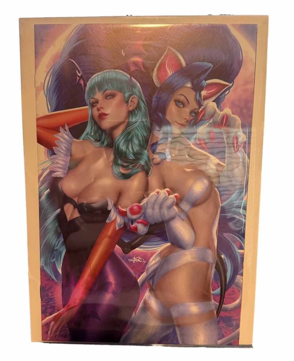 Darkstalkers Felicia Ariel Diaz Virgin Variant Carnivore Comics COA